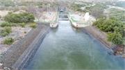 Arial shots of the Trans-Caledon Tunnel Authority Ash River outfall